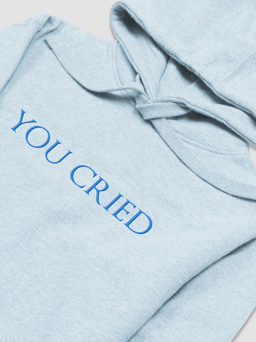 YOU CRIED Embroidered Hoodie product image (7)