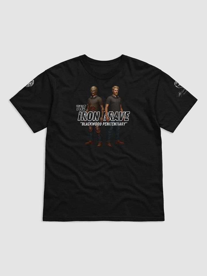 The Iron Grave - Blackwood Penitentiary - Nelsinfinity - Black Logo T-Shirt product image (2)