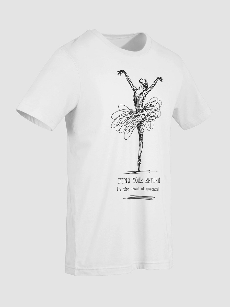 Minimalist Ballerina Line Art Tee product image (9)