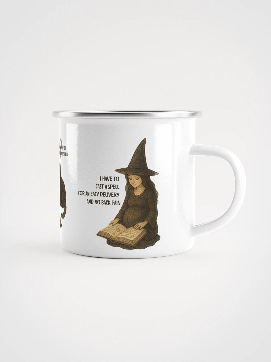 Pregnant Witches Enamel Mug product image (1)