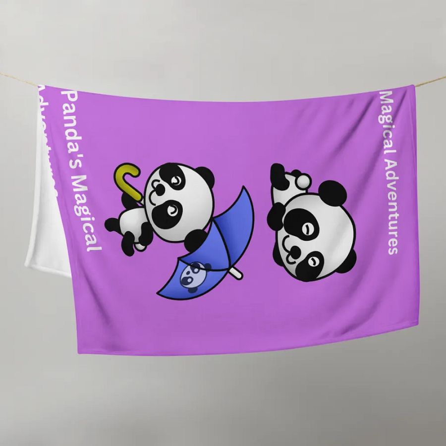Lola & Panda's Magical Adventures Throw Blanket product image (21)
