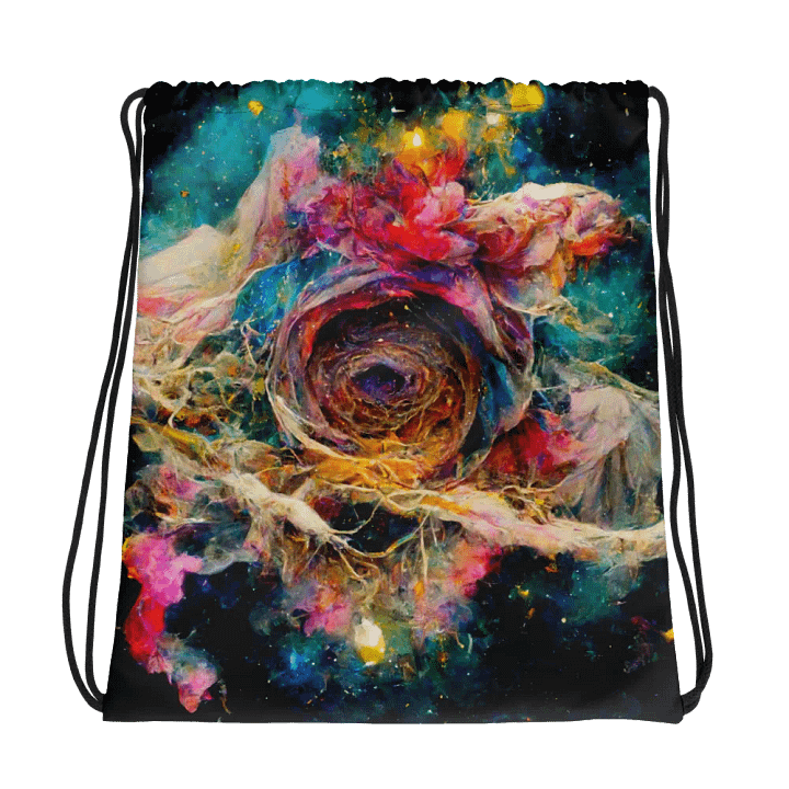 Vibrant Adventure Drawstring Backpack product image (1)