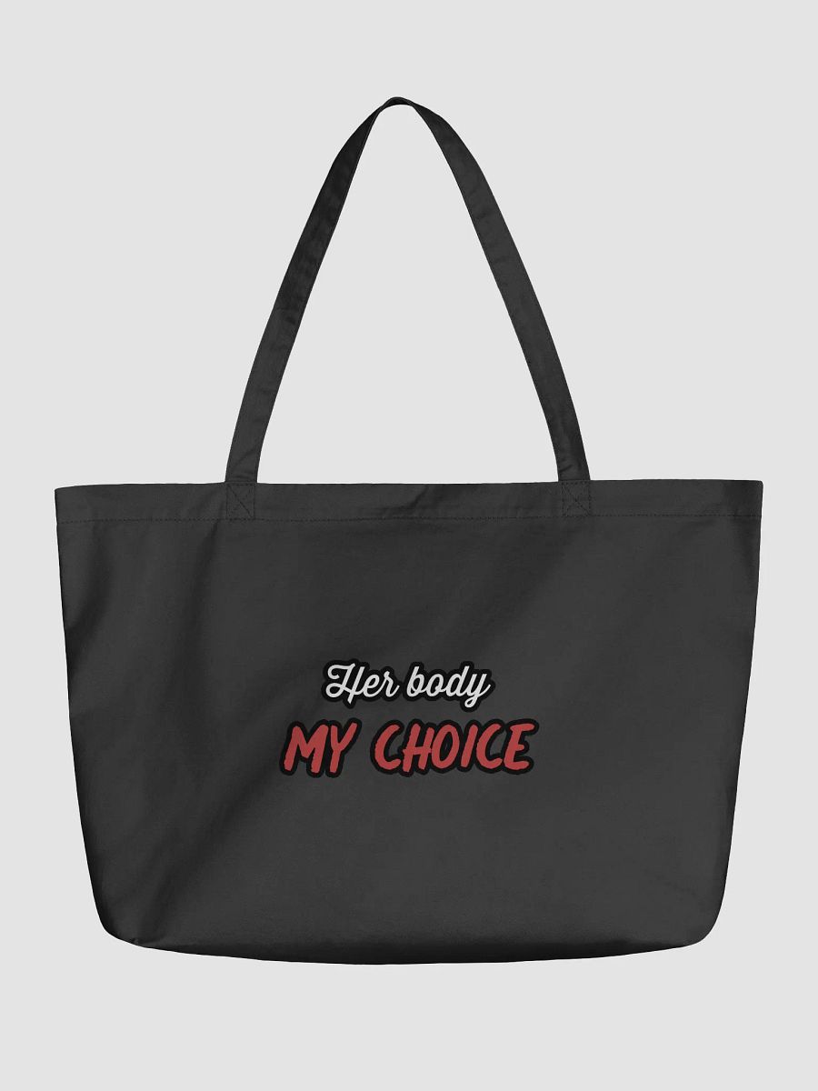 Her Body My Choice Tote bag product image (2)