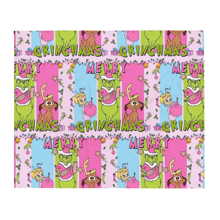 MERRY GRINCHMAS BLANKET product image (1)