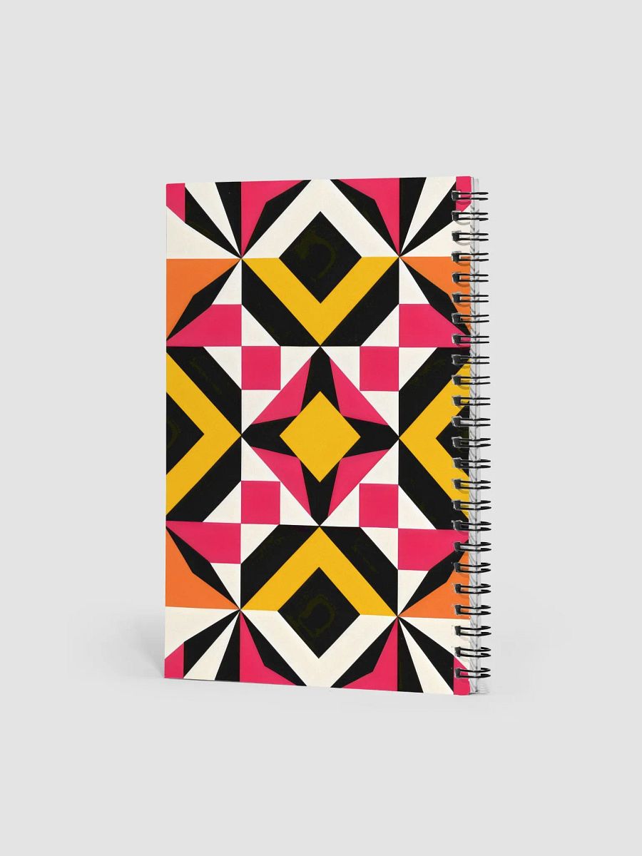 Geometric Harmony Spiral Notebook product image (2)
