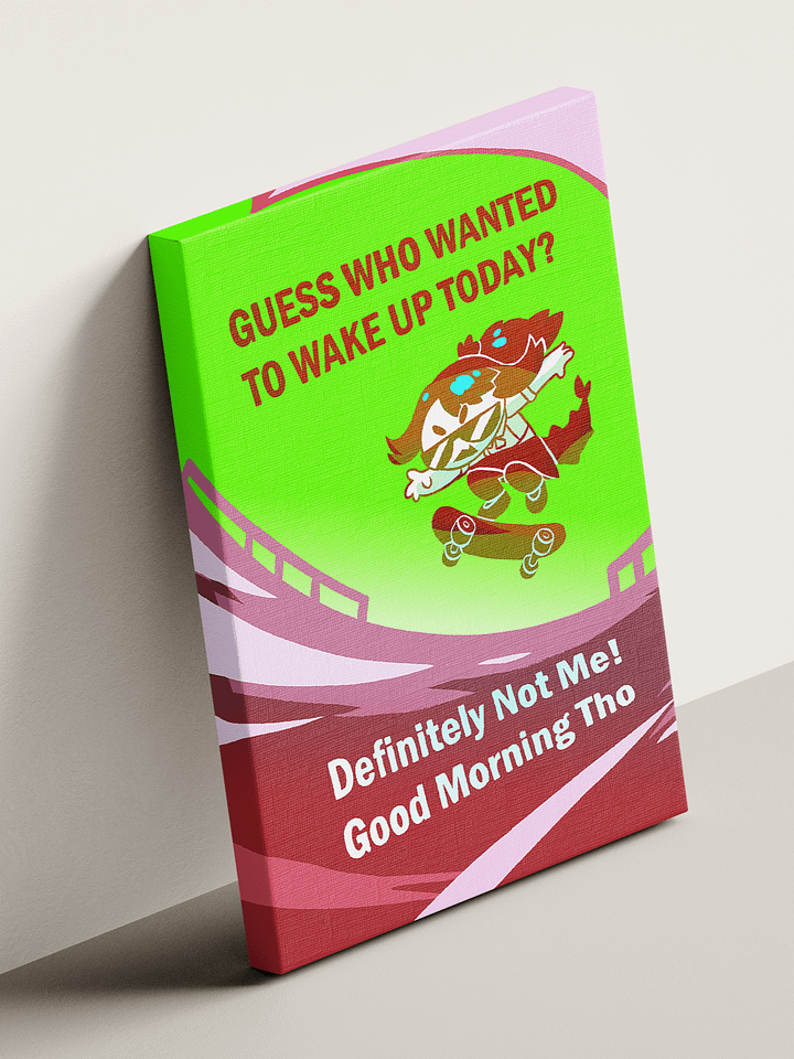 GOOD MORNING - Motivational Canvas product image (1)