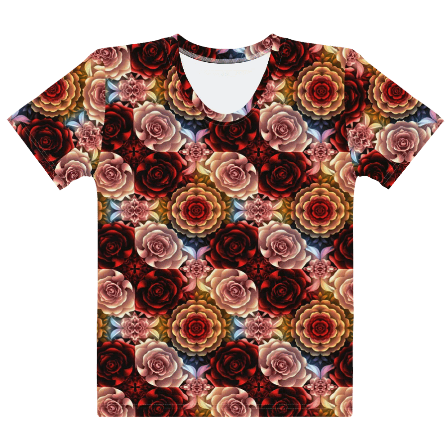 Rose Garden Dream Women's Crew Neck Tee product image (1)