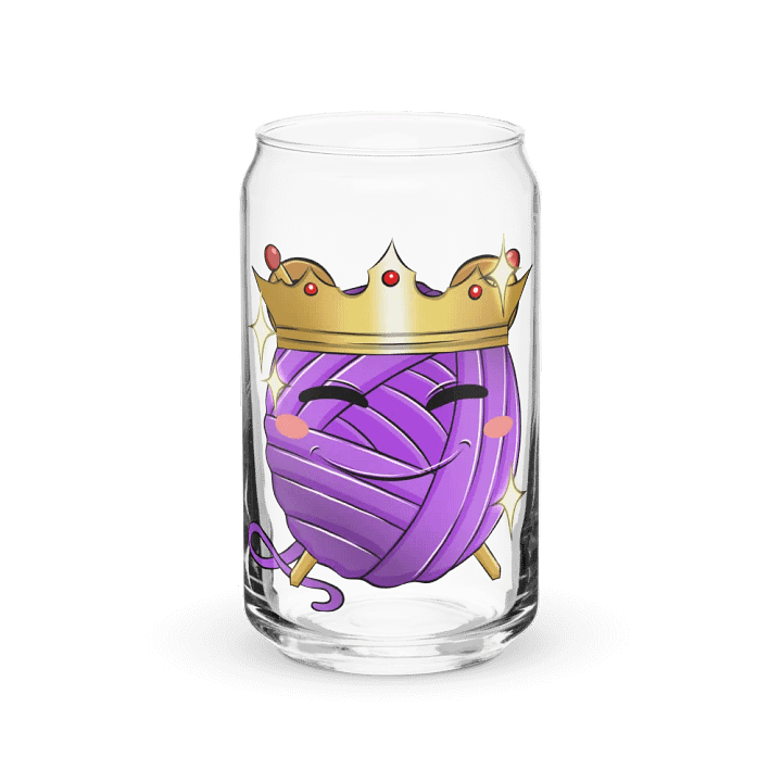 Emote-GlücksQueen-Glas-16oz product image (2)