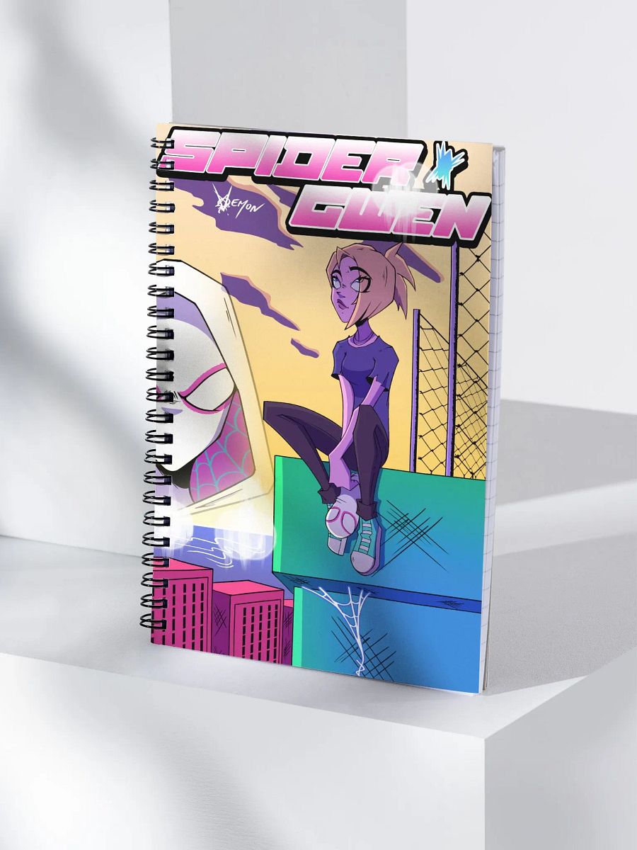 Spider-Gwen Sunset !! Notebook product image (3)