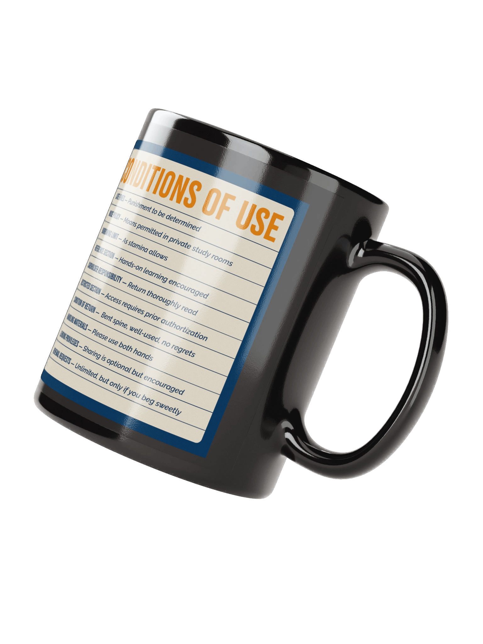 Pages of Chaos Membership Mug (Black( product image (2)