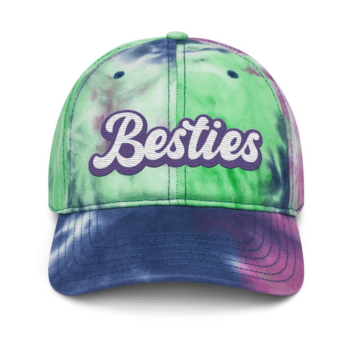 Groovy Purple Tie-Dye Hat product image (1)