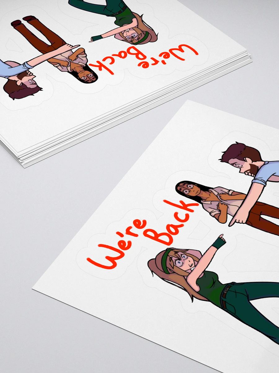 We’re Back?! – Resurrection Sticker product image (4)
