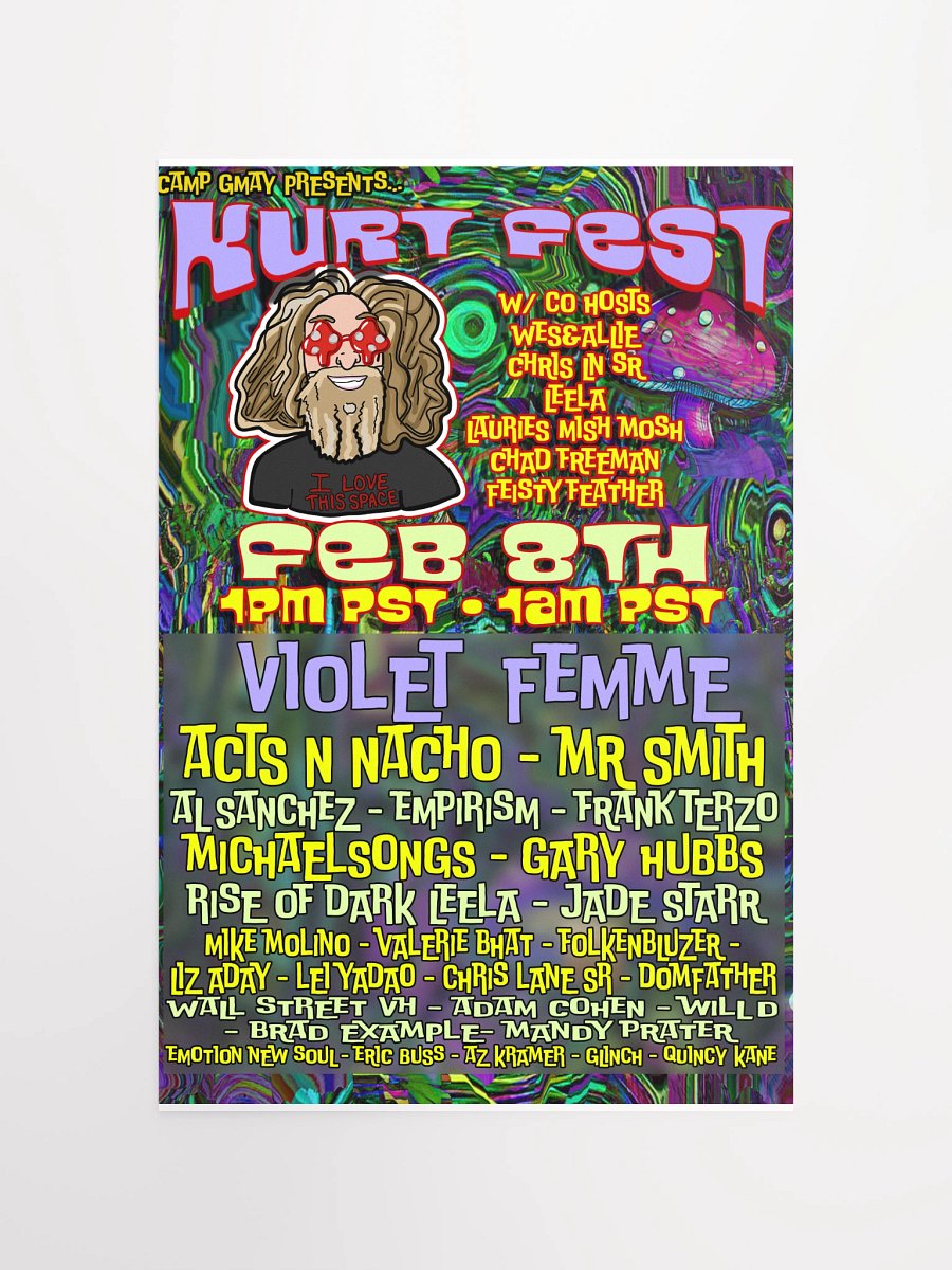 Kurt Fest Event Poster product image (4)