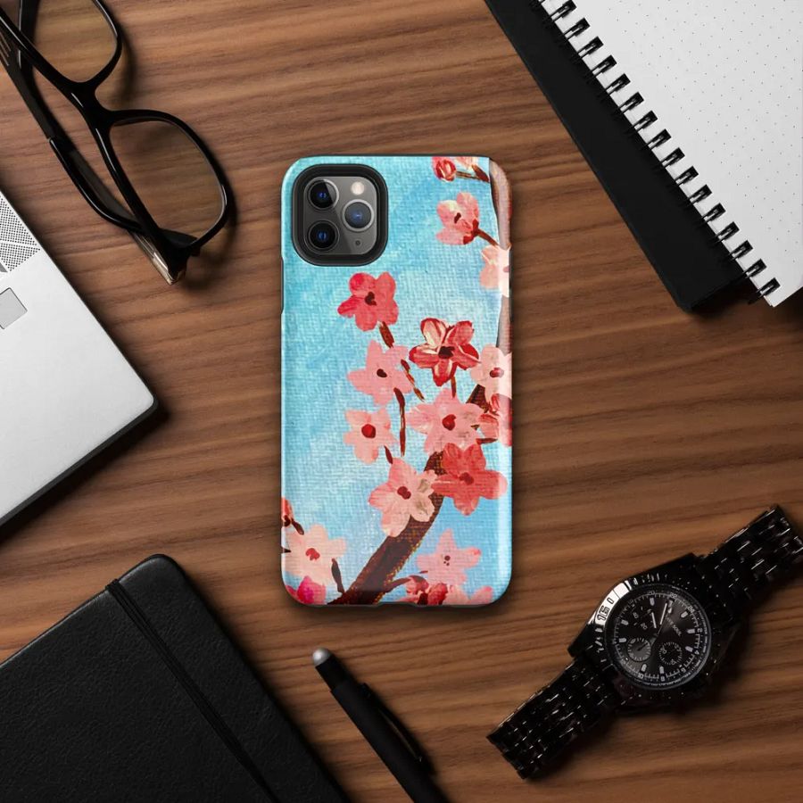 Cherry Blossom Serenity iPhone Tough Case product image (39)