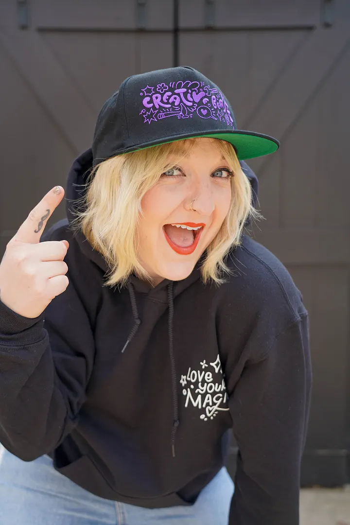 CREATIVE BEAST SNAPBACK - Black product image (2)