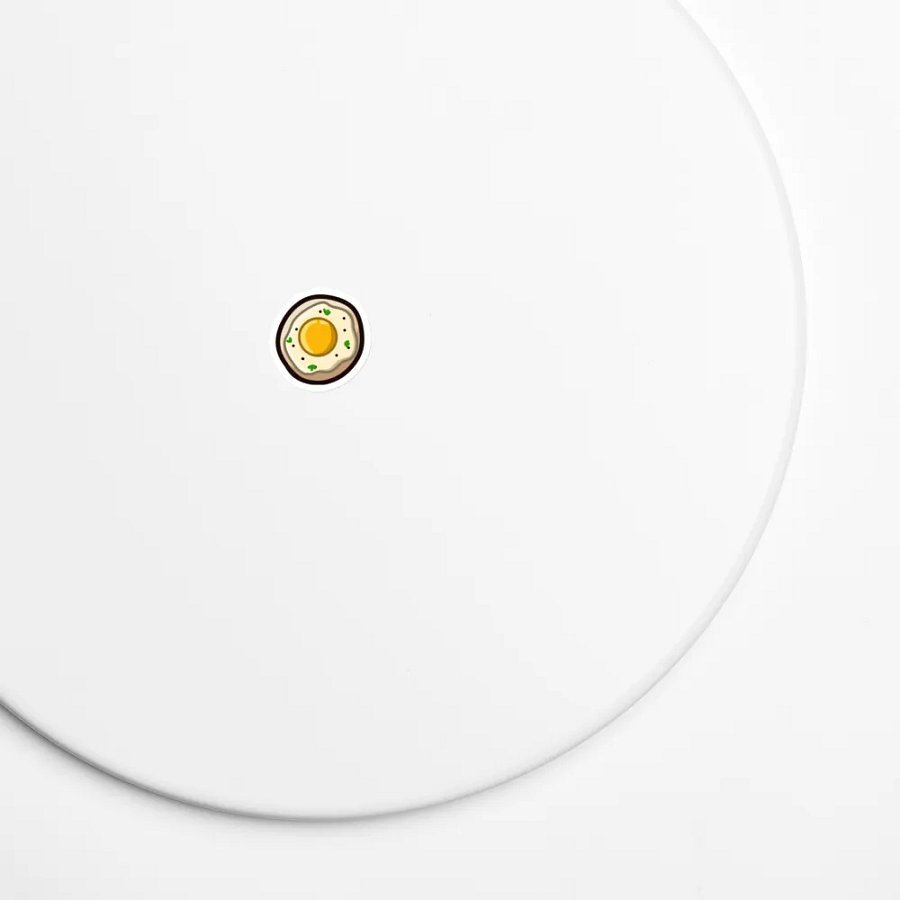 Over Easy Bagel Magnet product image (7)