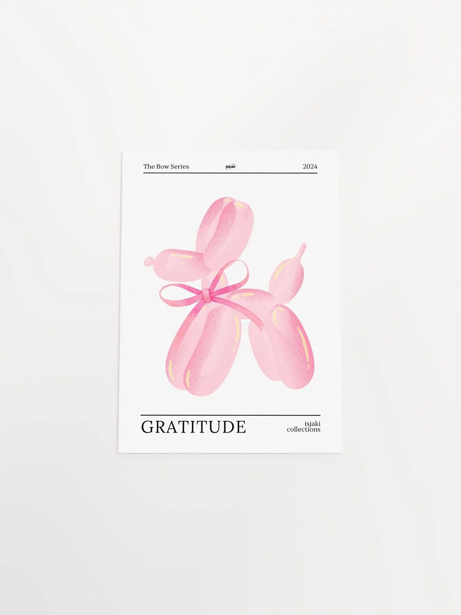 Pink Balloon Dog Print | 2024 The Bow Series Edition product image (8)