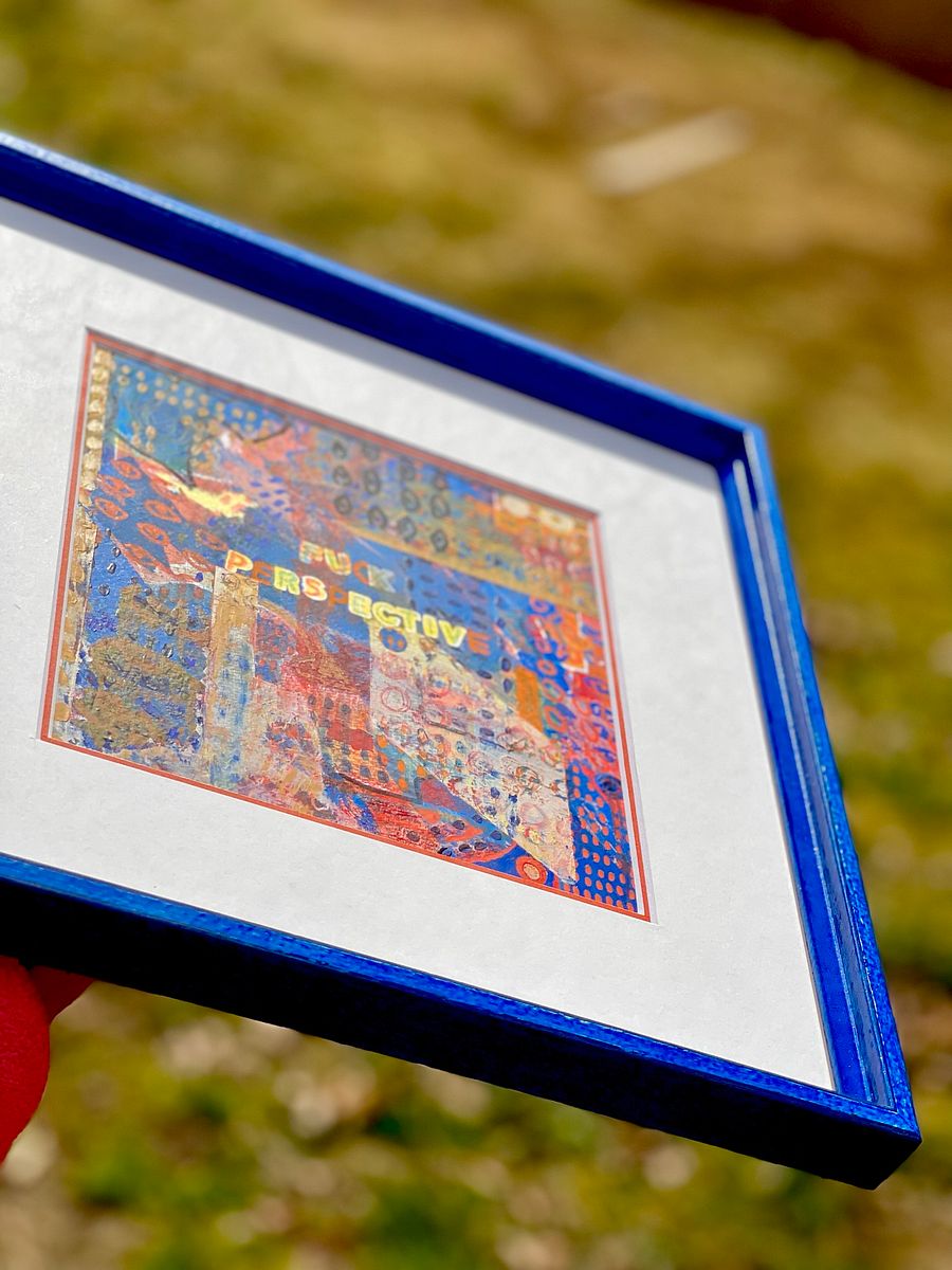 Fuck Perspective Original (Framed) product image (1)