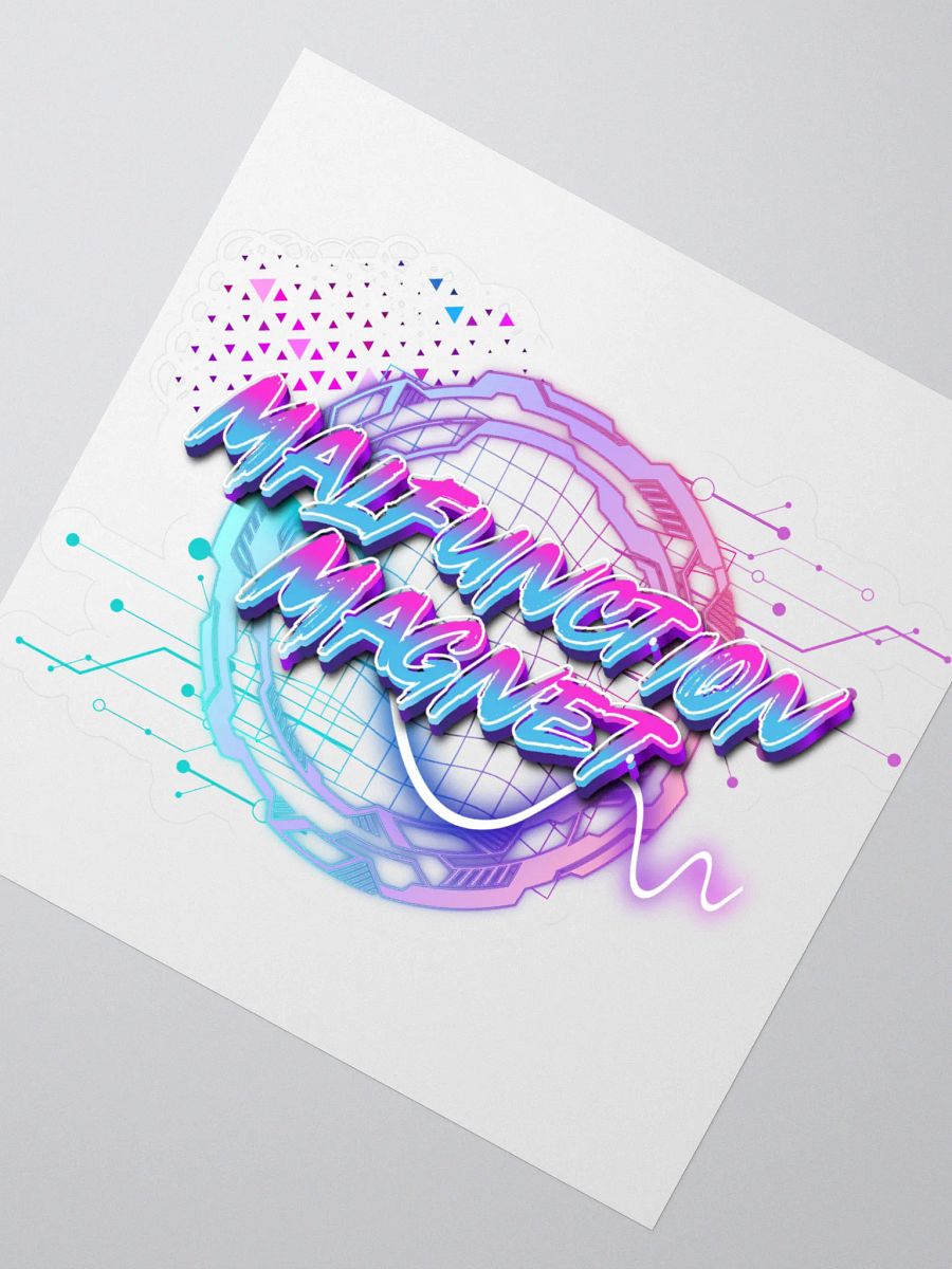 Malfunction Magnet Sticker product image (2)