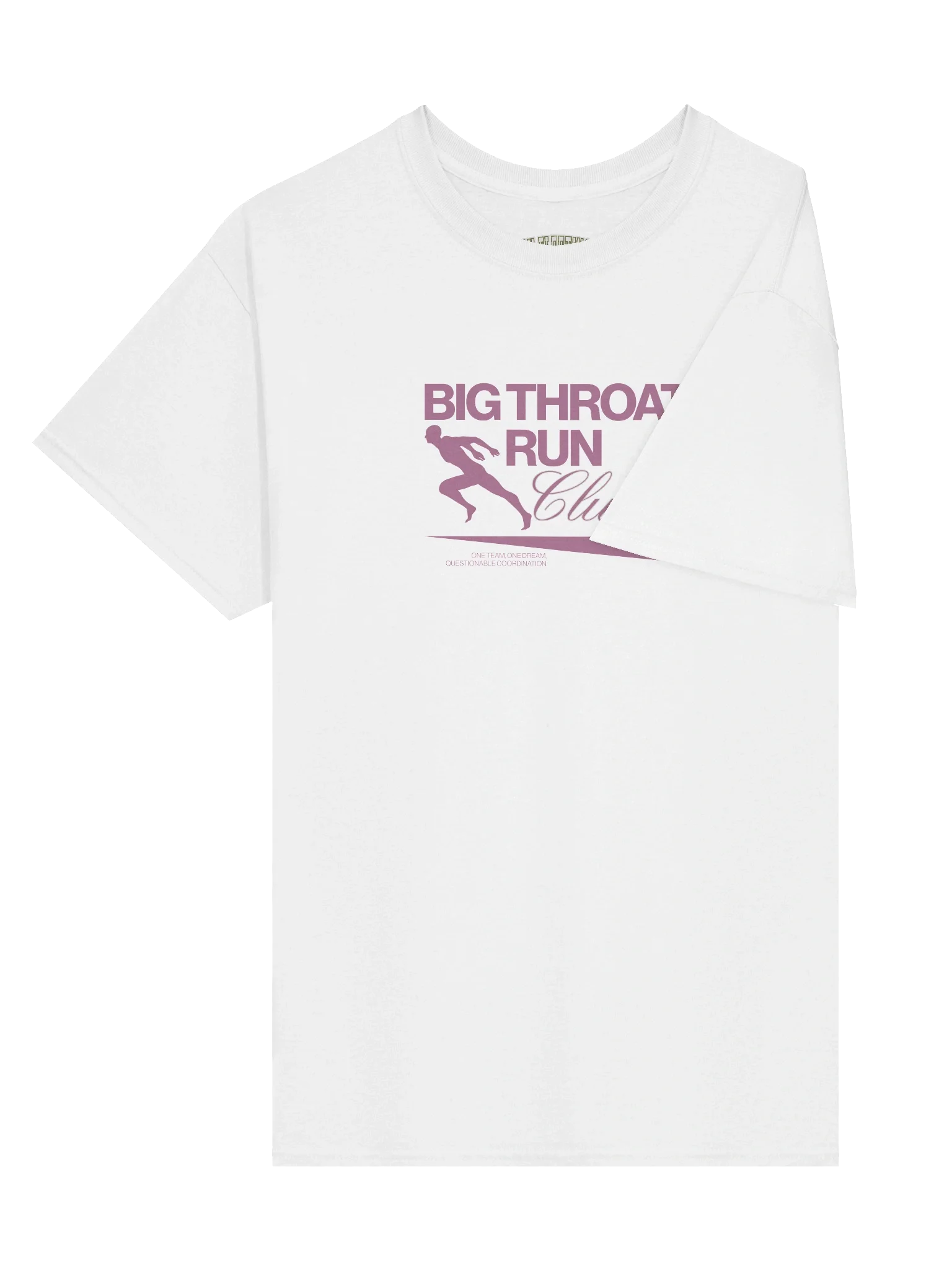 Big Throat Run Club (White Tee) product image (3)