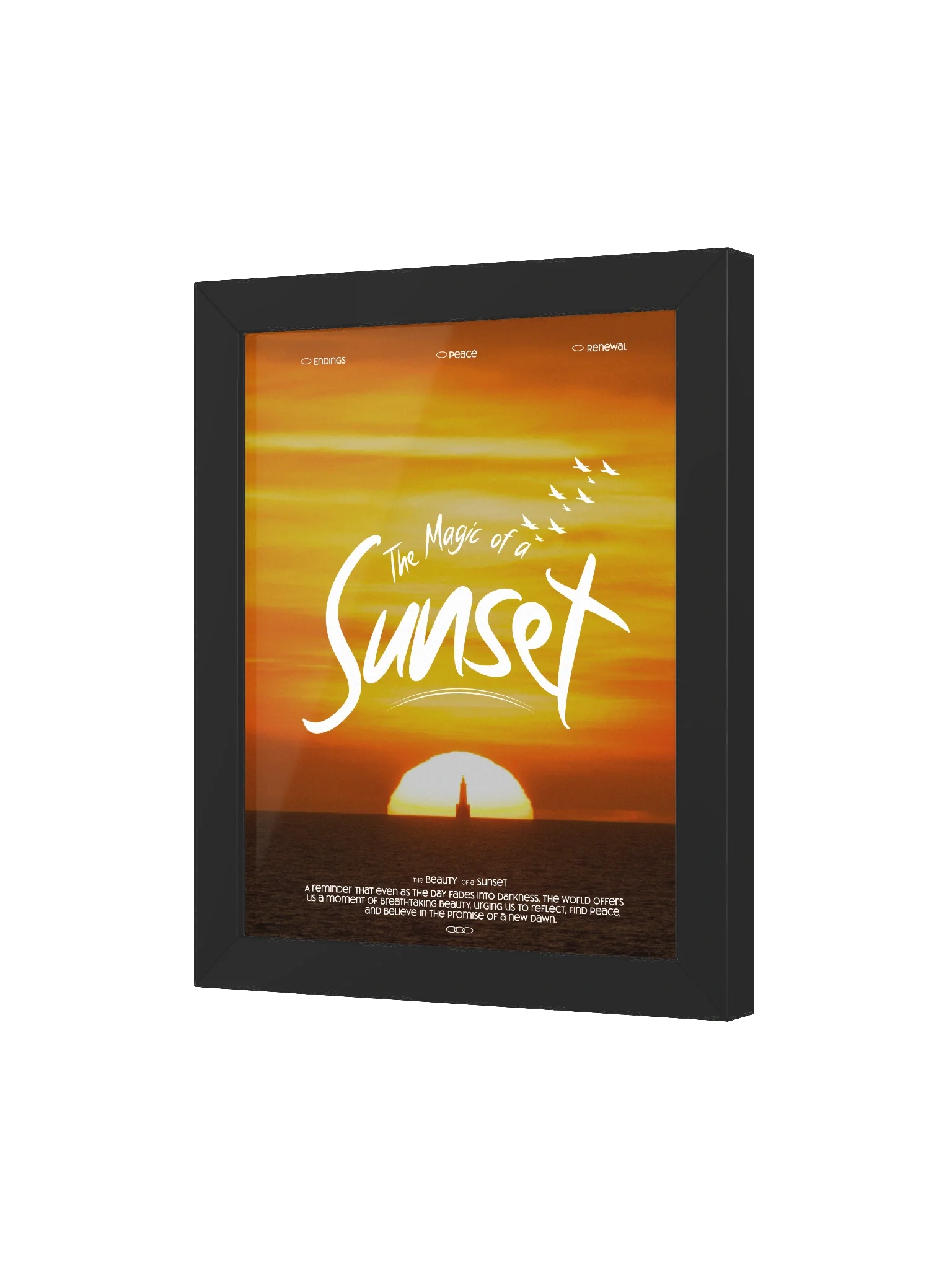 Sunset Serenade Framed Poster product image (11)