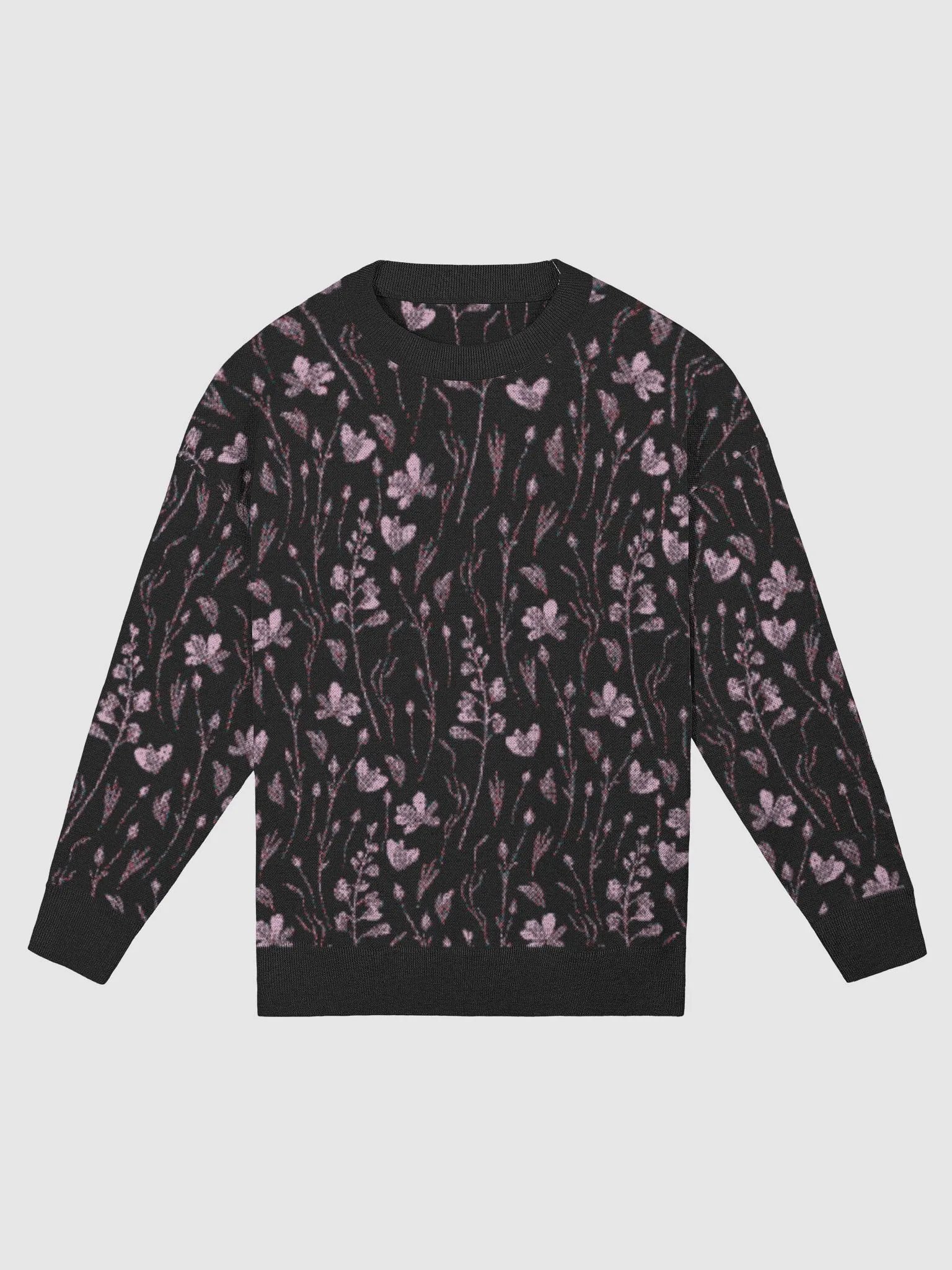 Pink Floral Pull Over Sweater product image (12)