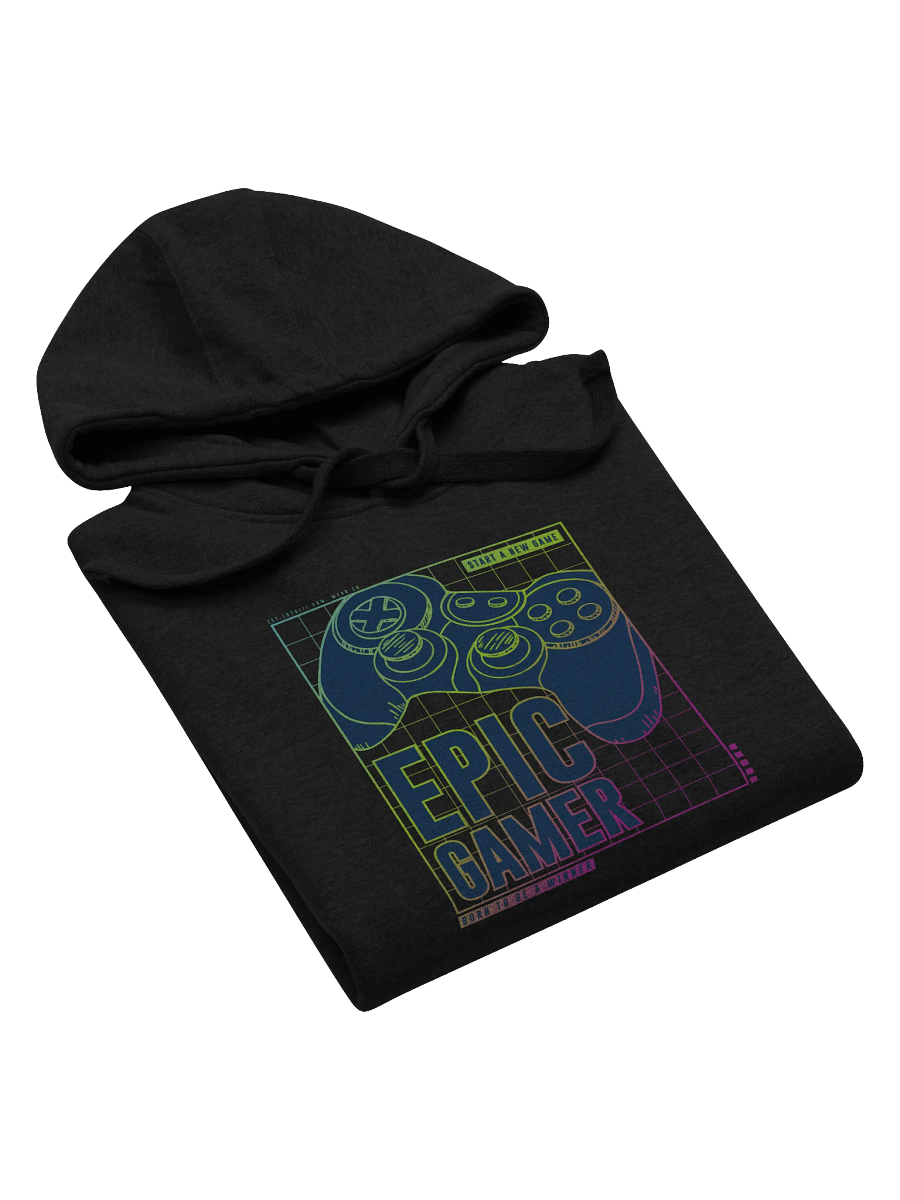 Epic Gamer Front Printed Hoodie product image (5)