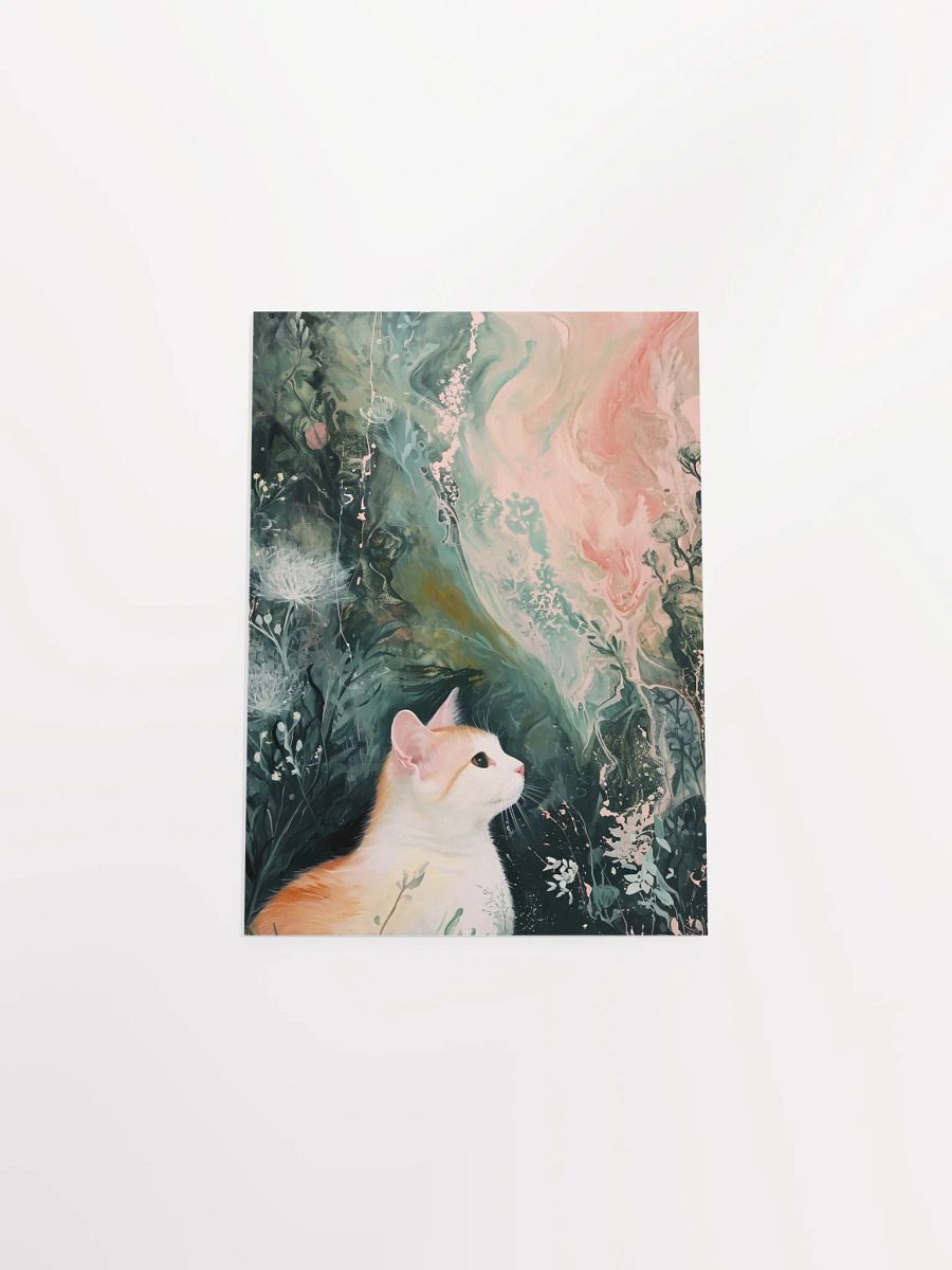 Curious Cat Dreamscape Poster product image (7)