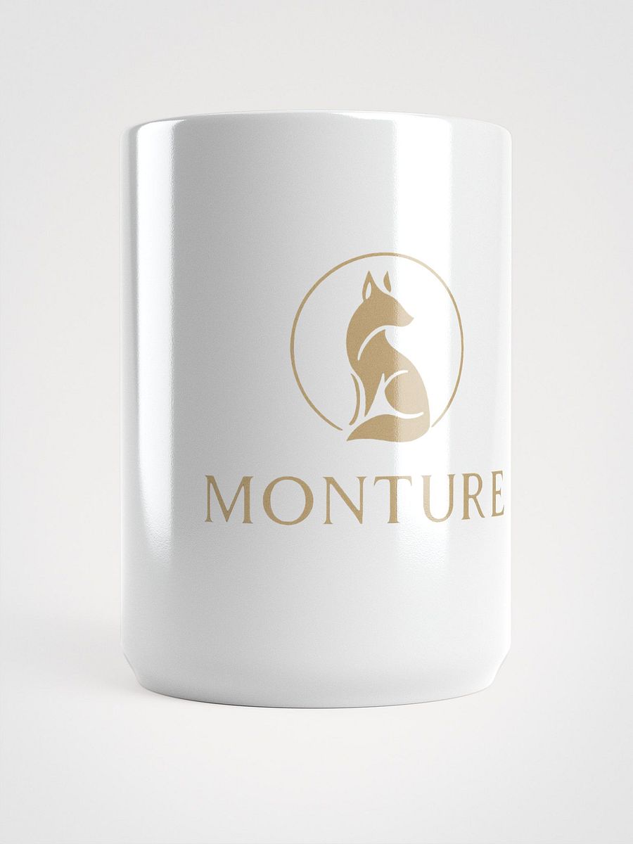 Monture Emblem White Glossy Mug product image (5)