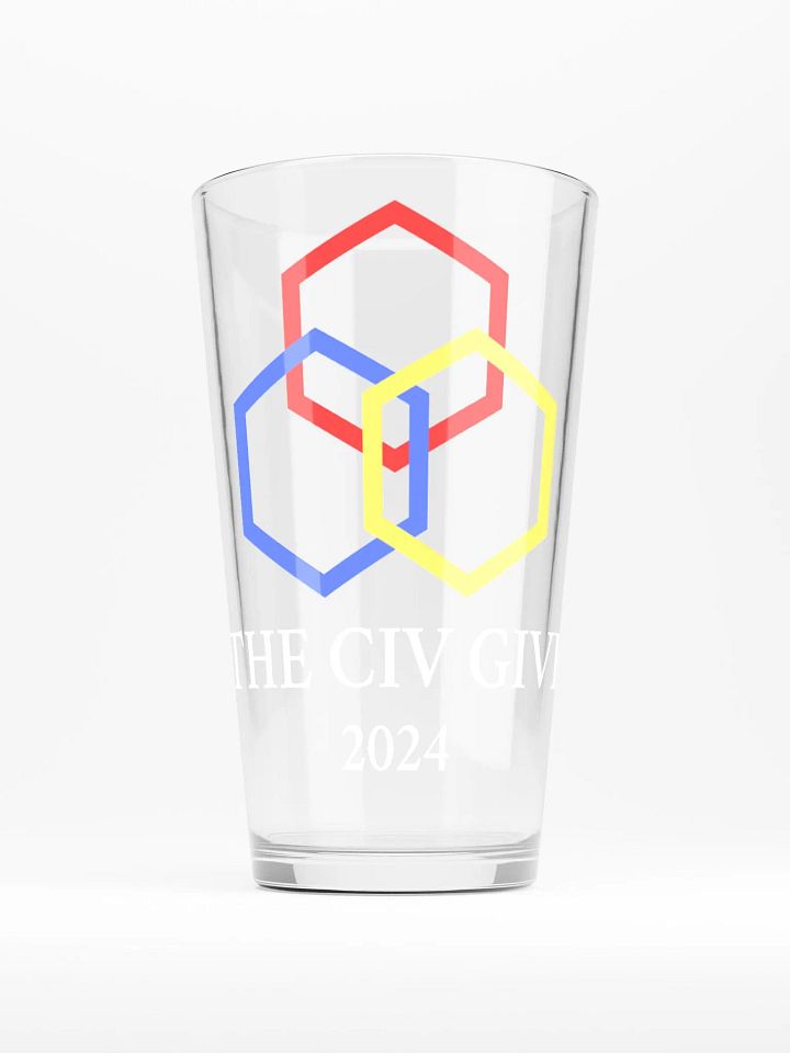 Tri-Hex Pint Glass product image (1)