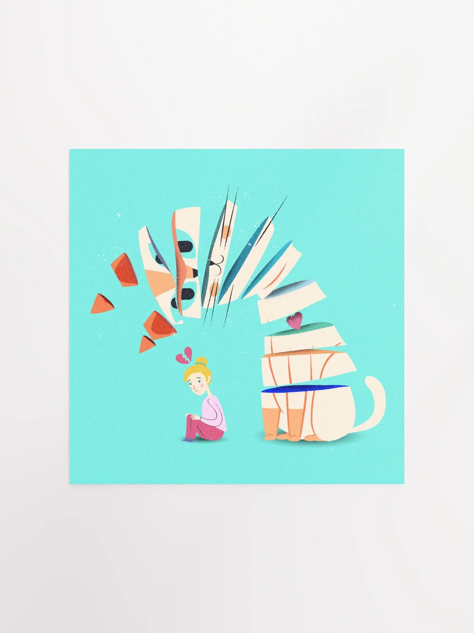 Heart Break Art Print product image (1)