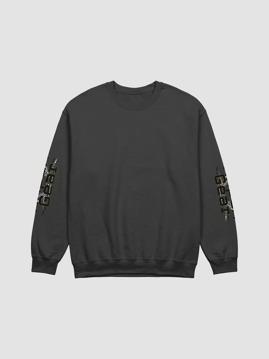 Classic Crewneck Sweatshirt - Black HApex Gear White Logo product image (2)