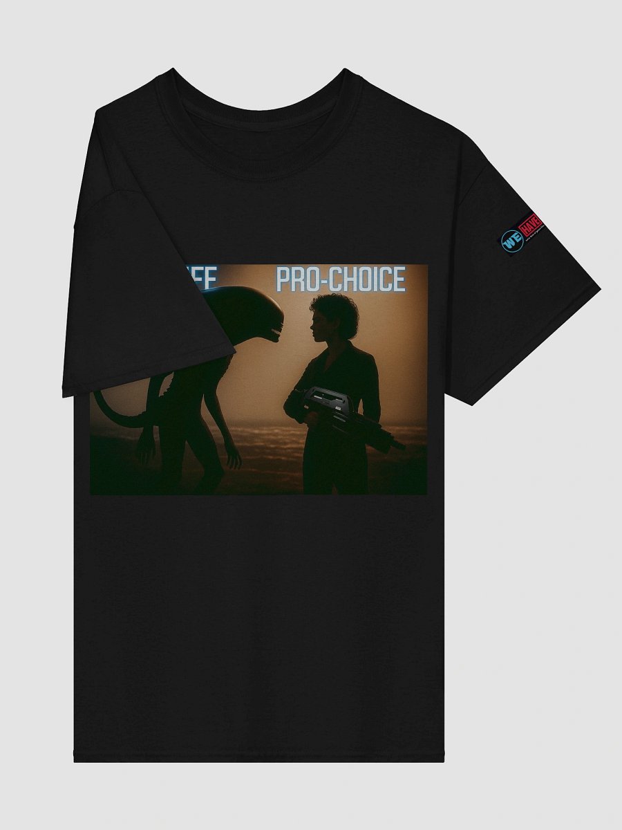 Pro-Life vs. Pro-Choice Alien Battle Tee product image (4)