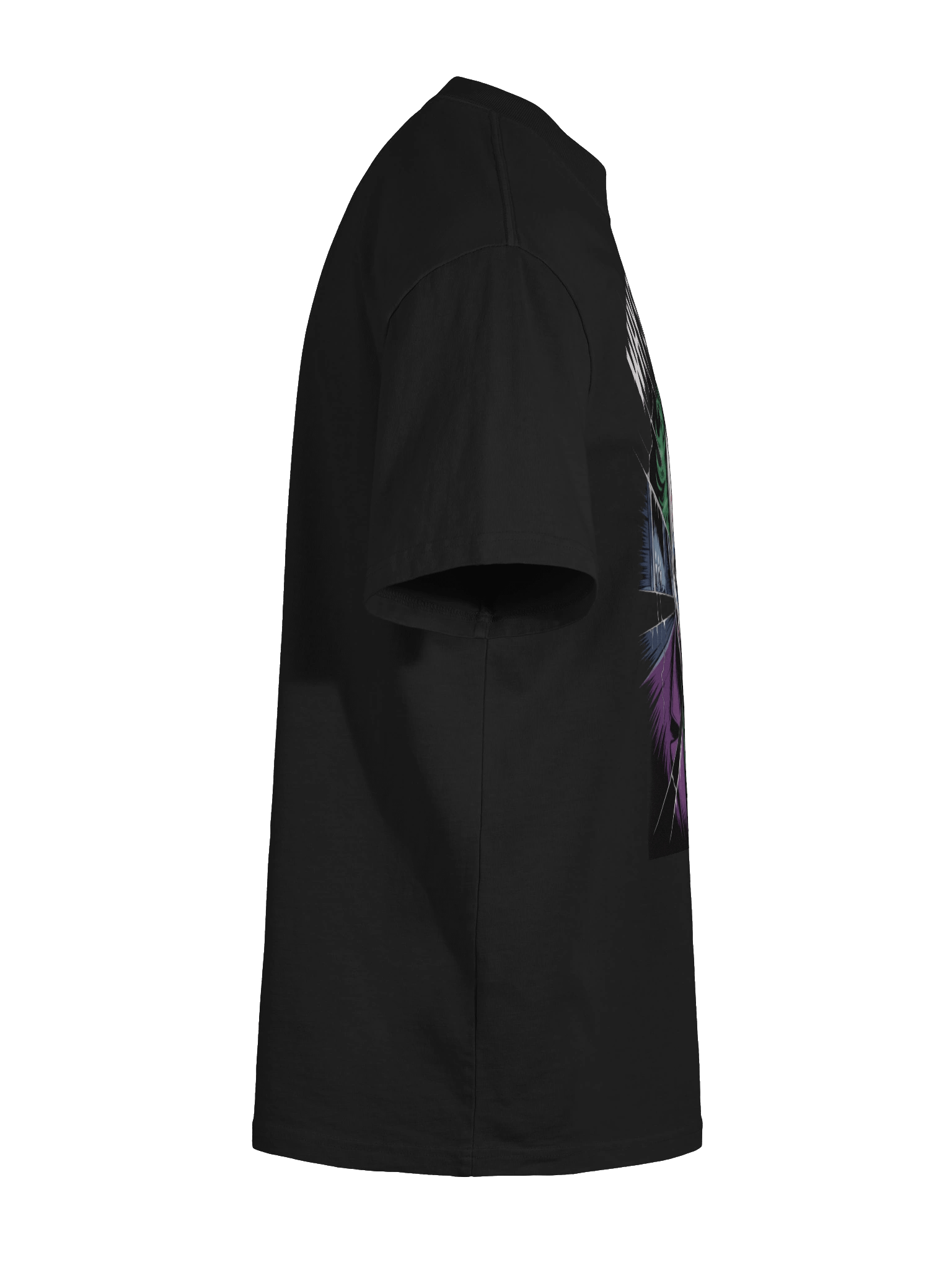 Joker 'Why So Serious?' Shattered Veil Oversized Faded T-Shirt product image (11)