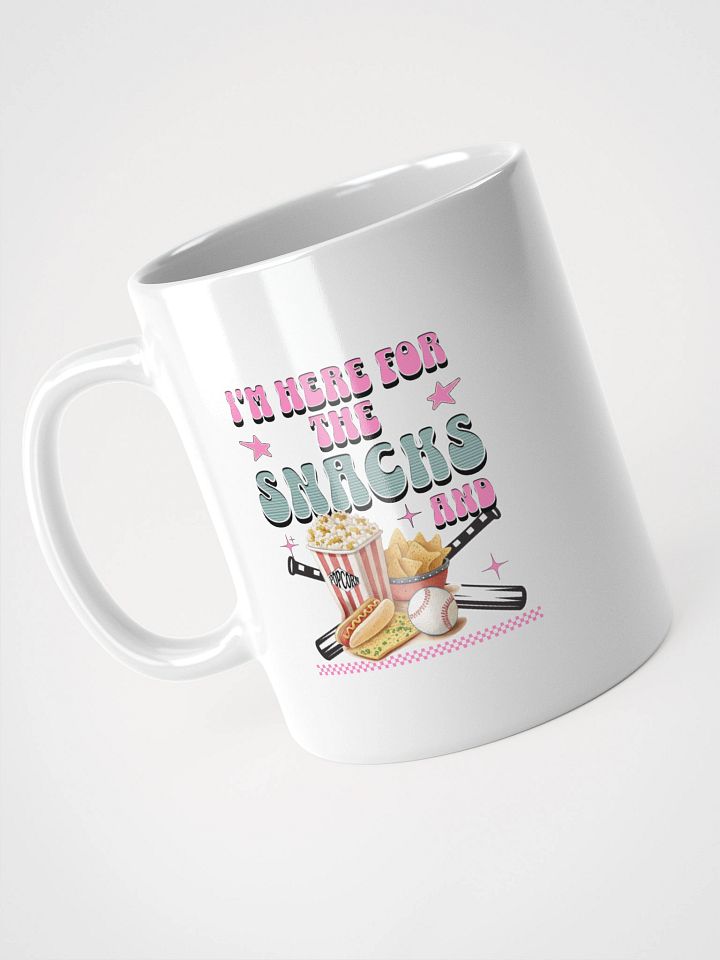 Im Here For The Snacks And Baseball Lover Delight Mug product image (2)
