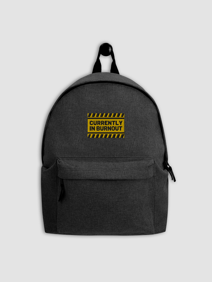 CURRENTLY IN BURNOUT backpack product image (2)