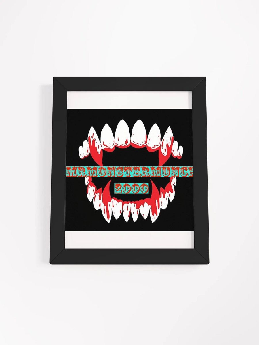 THE OFFICIAL MONSTER MUNCH FRAMED POSTER product image (2)