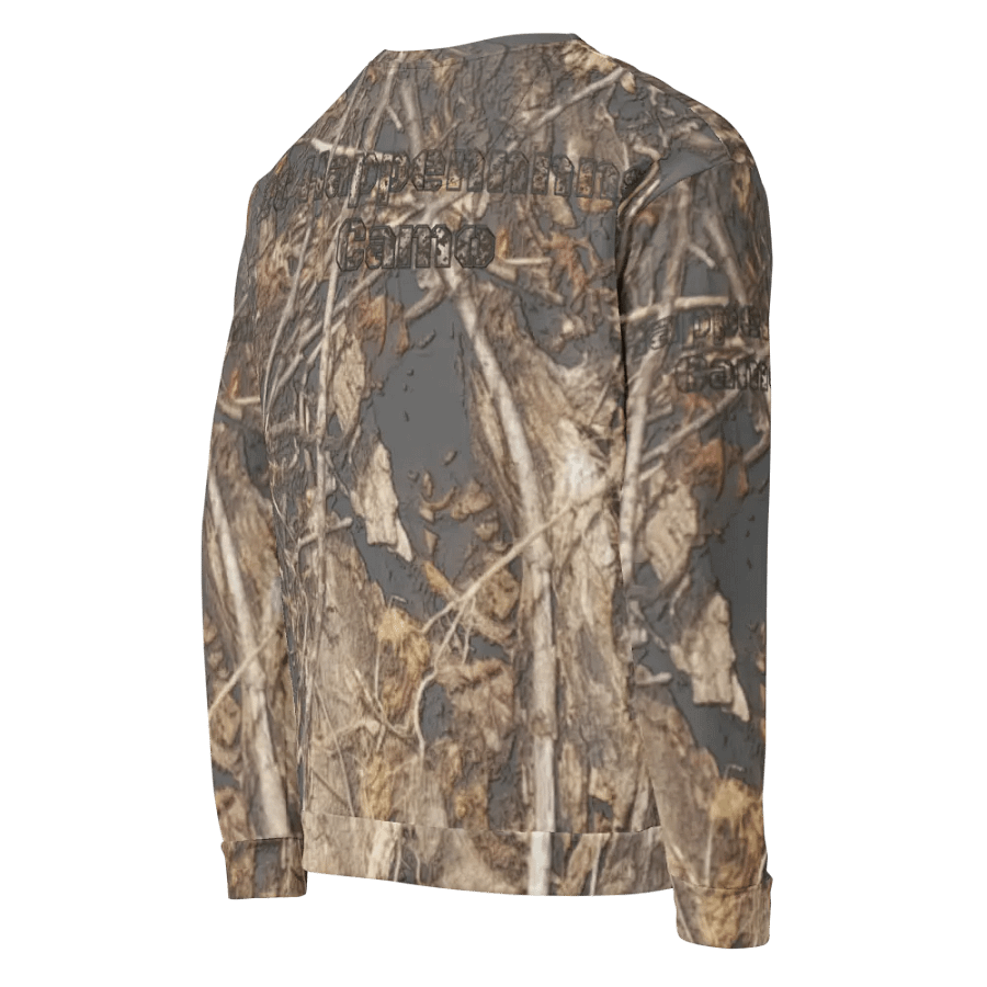 Recycled Unisex Sweatshirt - Dead Split - It Happennnns Camo product image (6)