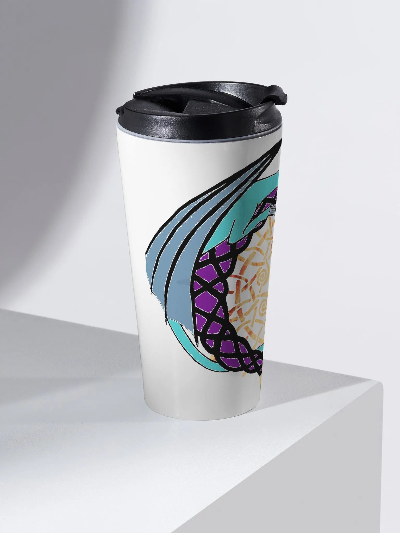 CLF logo travel mug product image (2)