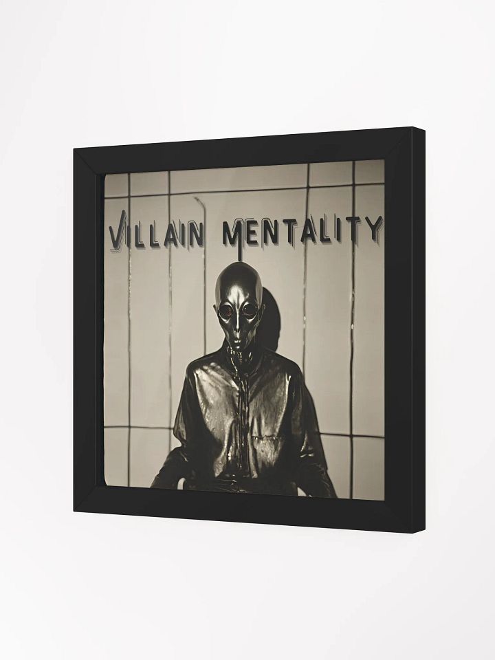Villain Mentality Framed Matte Poster product image (6)