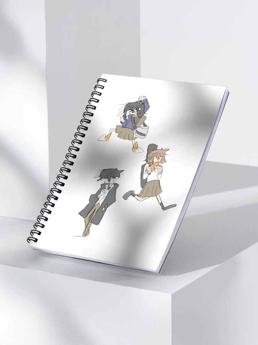 Waku waku high school student notebook product image (3)