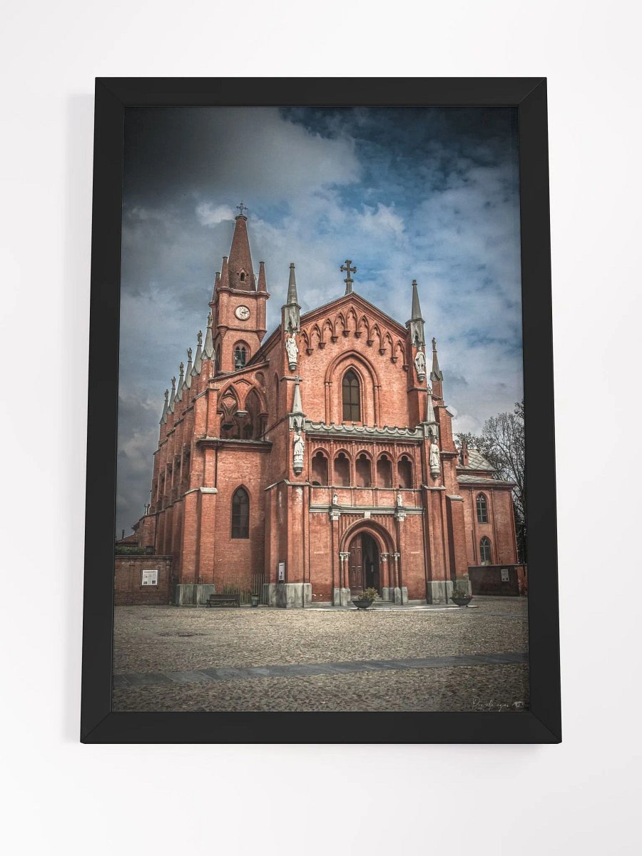 Print Fine Art Photography – Church of Pollenzo, Italy product image (8)