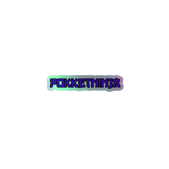 Purple Holographic PN Sticker product image (1)