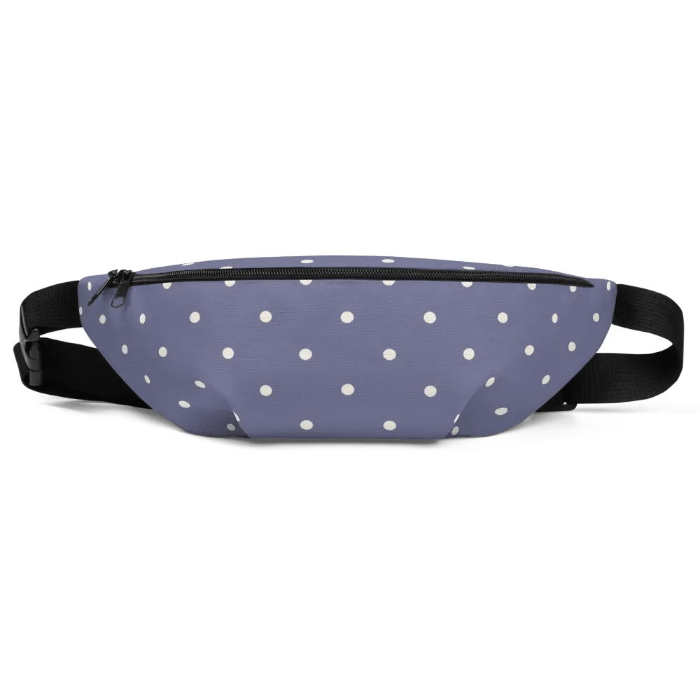 Blue with Cream Dots Fanny Pack product image (1)