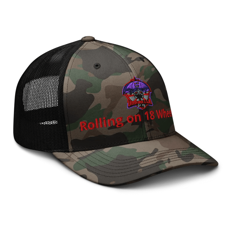 Umbrella Gaming ATS Trucker camo Hat product image (6)