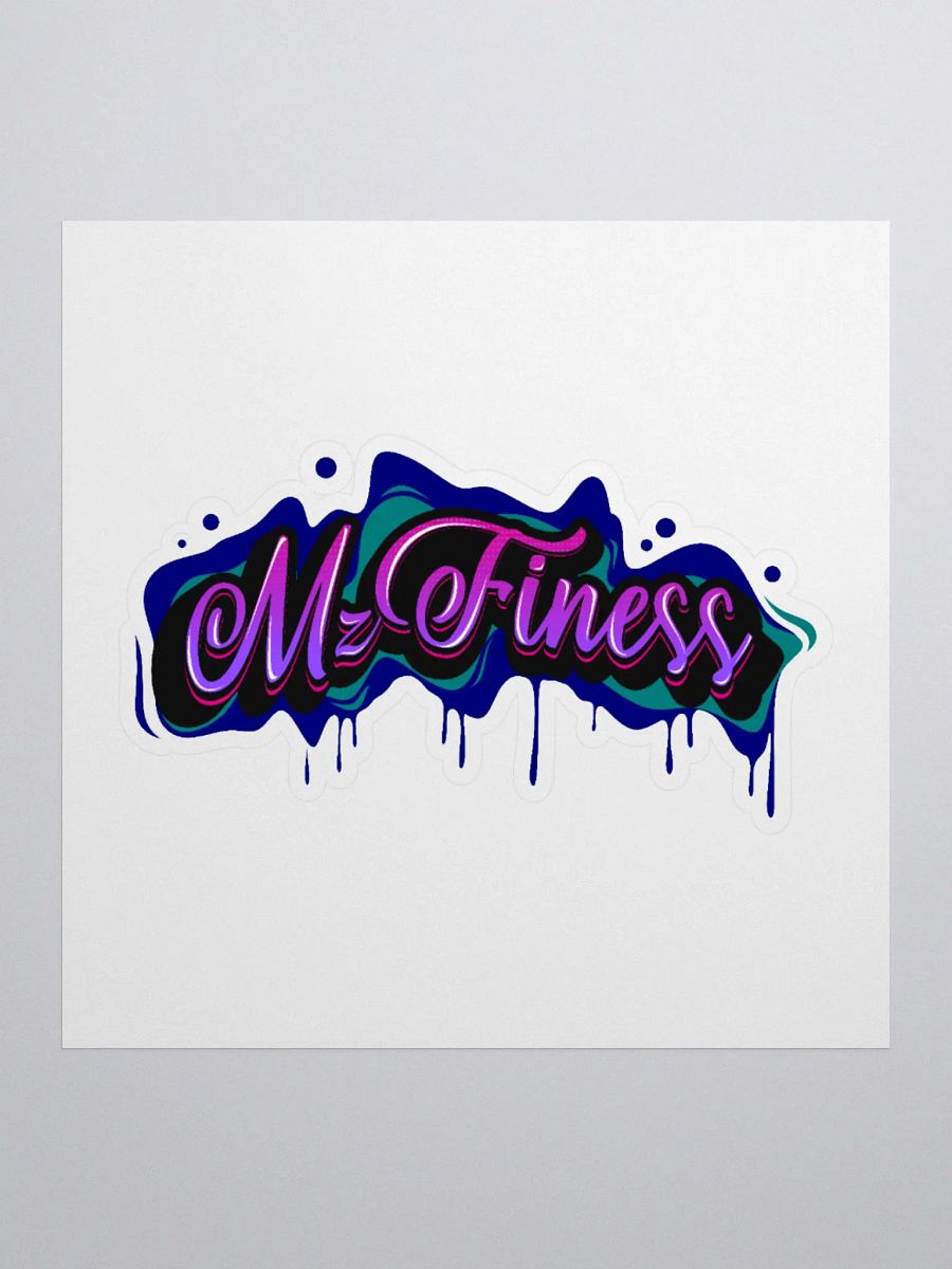 Neon MzFiness Vibes Sticker Set product image (3)