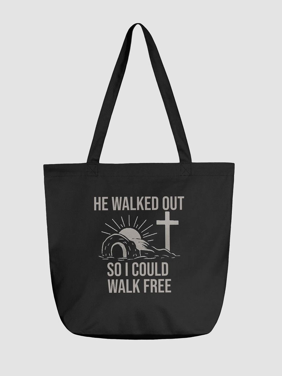 He Walked Out So I Could Walk Free – Freedom Tote Bag product image (1)