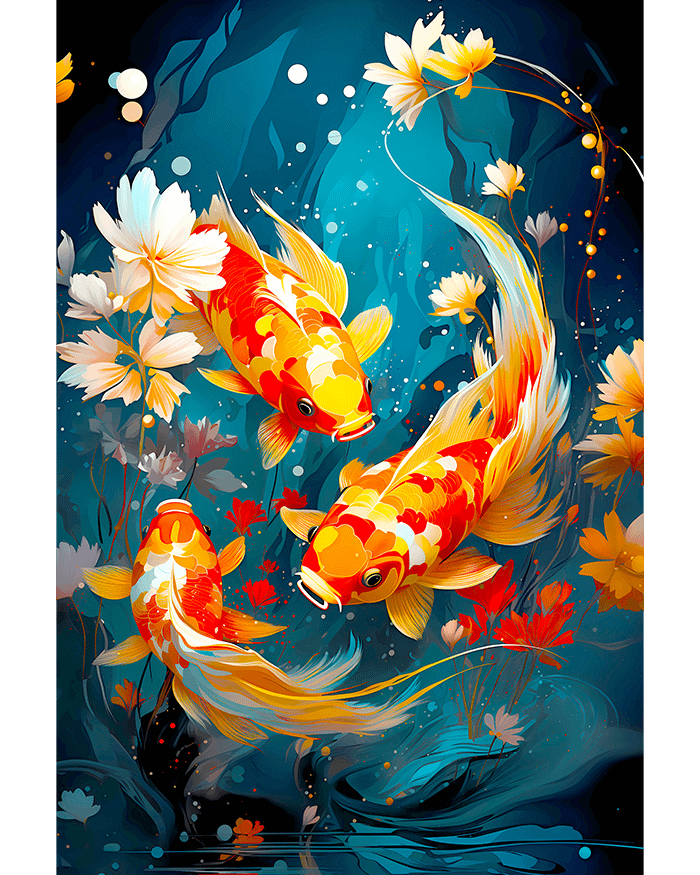 Koi Fish Poster product image (1)