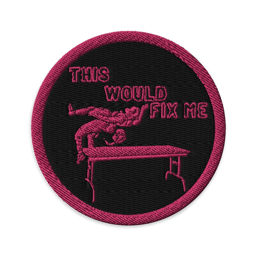 Fix Me Embroidered Patch product image (1)