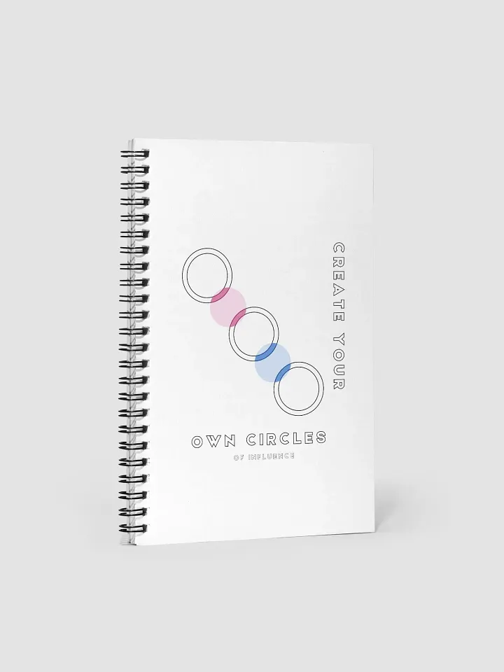 Create Your Own Circles of Influence Spiral Notebook product image (1)